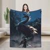 Monster Hunter Wilds Flannel Blanket Winter  Soft Durable Throw Blanket for Couch Chair Fashion Bedspread Sofa Bed Cover