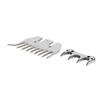 Curved Design Sheep Shears Blade 9 Tooth Electric Cutter Wool Cutter Blade Clipper Scissor Blade Goat Clipping