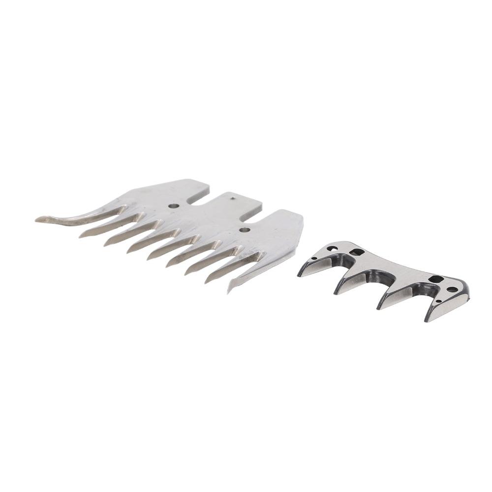 Curved Design Sheep Shears Blade 9 Tooth Electric Cutter Wool Cutter Blade Clipper Scissor Blade Goat Clipping
