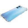 Für Oppo Find X5 Lite/Reno7 5G (Global) Transparente Handyhülle Verstärkte Ecken Anti-Drop Handy TPU Hülle