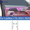 For Cadillac CT6 -2025 Car interior center console protective sticker interior decorative strip TPU protective sticker refit