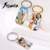 Print Demand Photo Keychain Personalized Custom Gift For Women Men Mother Father Dad Family Couple Stainless Steel Key Ring