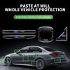 Samolepka na auto Ford 4ks Ochranná fólie na hranu dveří auta, kliku dveří, roh dveří Samolepka pro Ford Mustang Kuga Fiesta Mondeo Edge Ecos