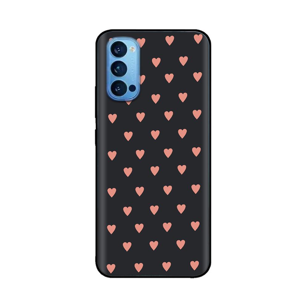 For Oppo Reno4 Pro 5G Case Soft TPU Black Silicone Phone Back Cover for OPPO Reno 4 Reno4 Pro 5G 4G Case Funda Coque Bumper Capa