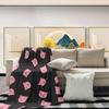 Cute Pig Head Print Blanket Soft All Season Couch Sofa Bed Throw Office Nap Camping Travel Home Decor