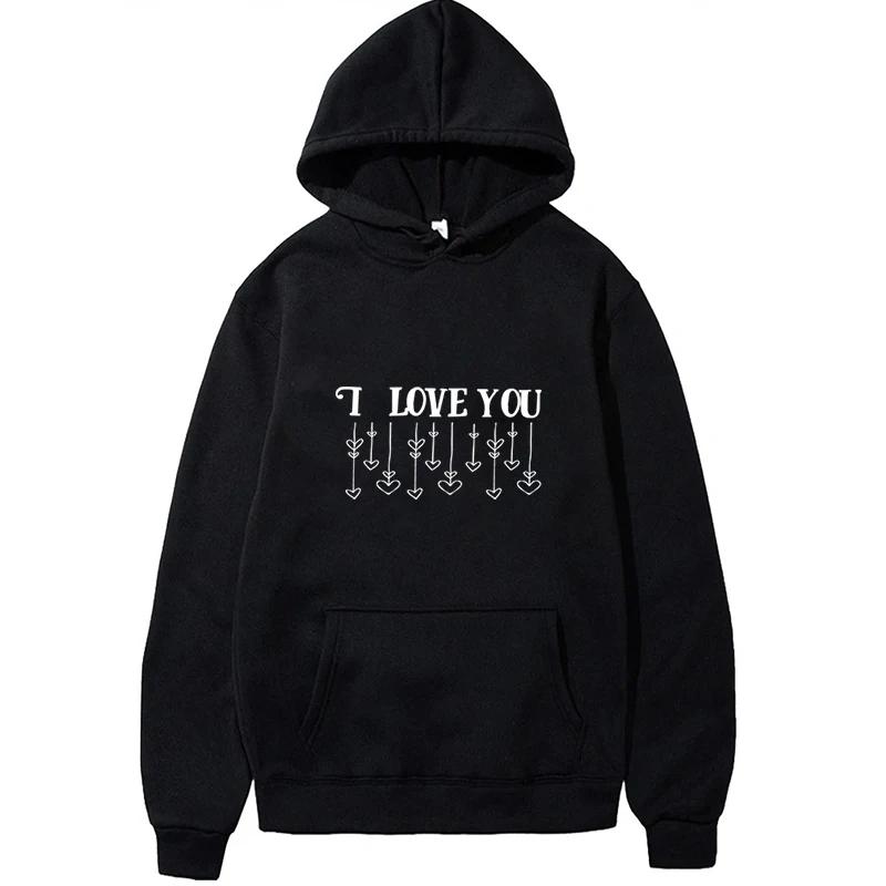 

Autumn Fleece Finger Heart Long Sleeve Korean Fashion Solid Color Drawstring Pockets Hooded Loose Hoodie Sweatshirts Top 3XL