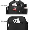 4 Layers Room Design Men Bags Handbag High Quality Crossbody Bag For Men Stylish Men's Handbag Shoulder Bag With Bottle Pocket