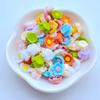 100Pcs New Mini Cute 10mm Flower Series Flat Back Resin Cabochons Scrapbooking DIY Jewelry Craft Decoration Accessorie