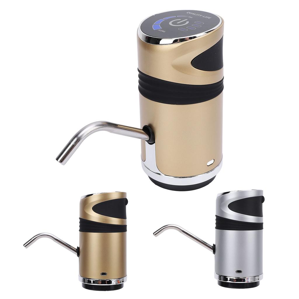 Wasserflaschenpumpe Automatisch 1200mAh Akku USB-Aufladung mit Kindersicherung Elektrischer Trinkwasserspender