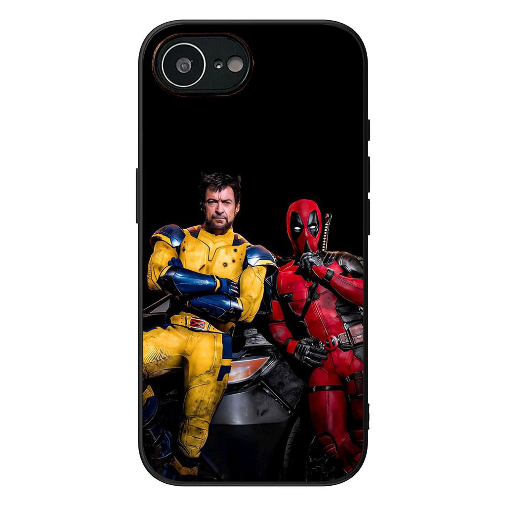 

Cover for Samsung Galaxy S25 S24 S22 S23 FE Ultra Plus A56 A05 A06 A15 A16 A55 S7 Edge Phone Case Wolverine Marvel Deadpool Galaxy S25 Edge