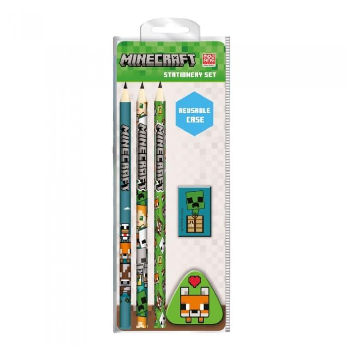 Minecraft Chibi Fox Stationery Set