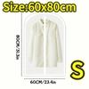 1/3/5/10PCS Washable Clothes Hanging Dust Cover Wedding Dress Cover Suit Coat Storage Bag Wardrobe Hanging Clothing Organizers