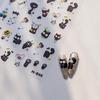 Cartoon Embossed Nail Stickers - Jelly Gel Series M-846
