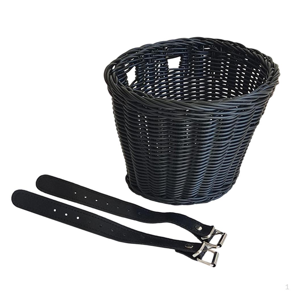 Colorful Children's Bike Front Basket for Outdoor Adventures