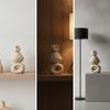 Abstract Sculpture Minimalist Geometric Textured for Shelf, Residents