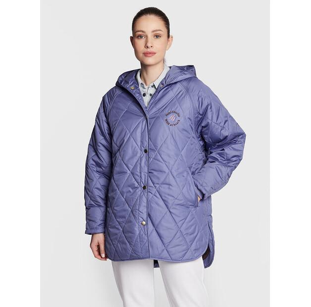

Пуховик Femi Stories Grace фиолетовый Relaxed Fit S