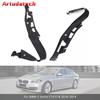 Artudatech 2PCS Front Bumper Headlight Lower Molding Trim For BMW 5 Series F10 F18 10-14 Car Accessories
