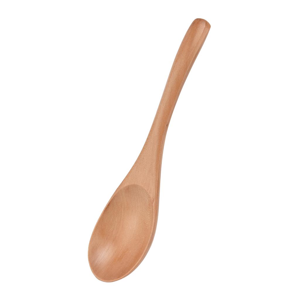 Small Wooden Spoon Excellent Heat Resistance Kitchen Cooking Utensil Tool for Household