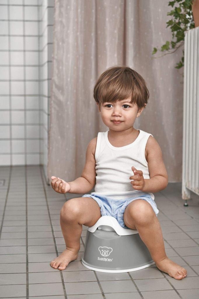 BabyBjorn Smart Potty In Gray/White (Authentic Japanese Product)