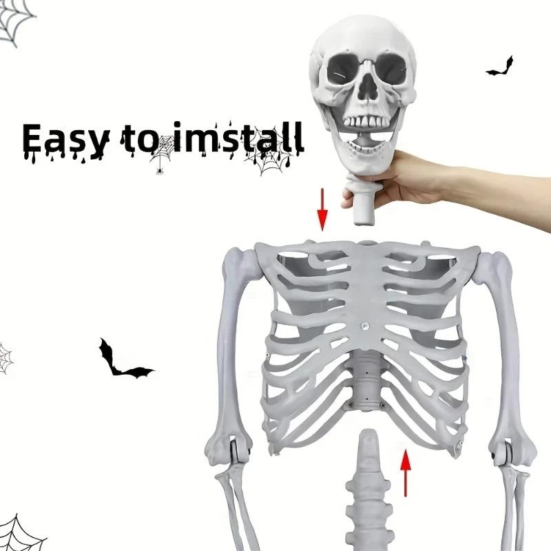 90cm High-Quality Skeleton Model Decoration Fake Sculpture for Home Garden Haunted House Decorative Horror Theme