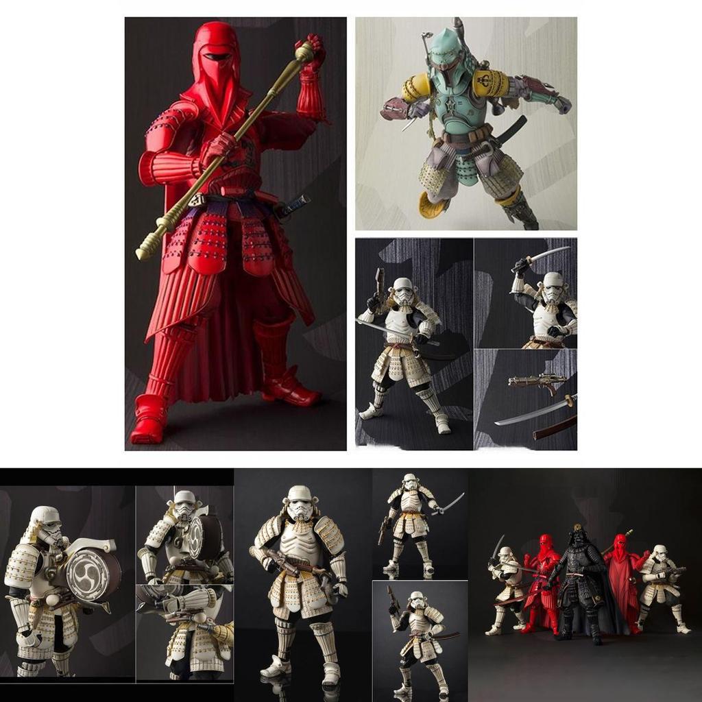 Versatile Anime Star Wars Movie Realization Japanese Samurai Action Figure 7" Perfect For Collectors