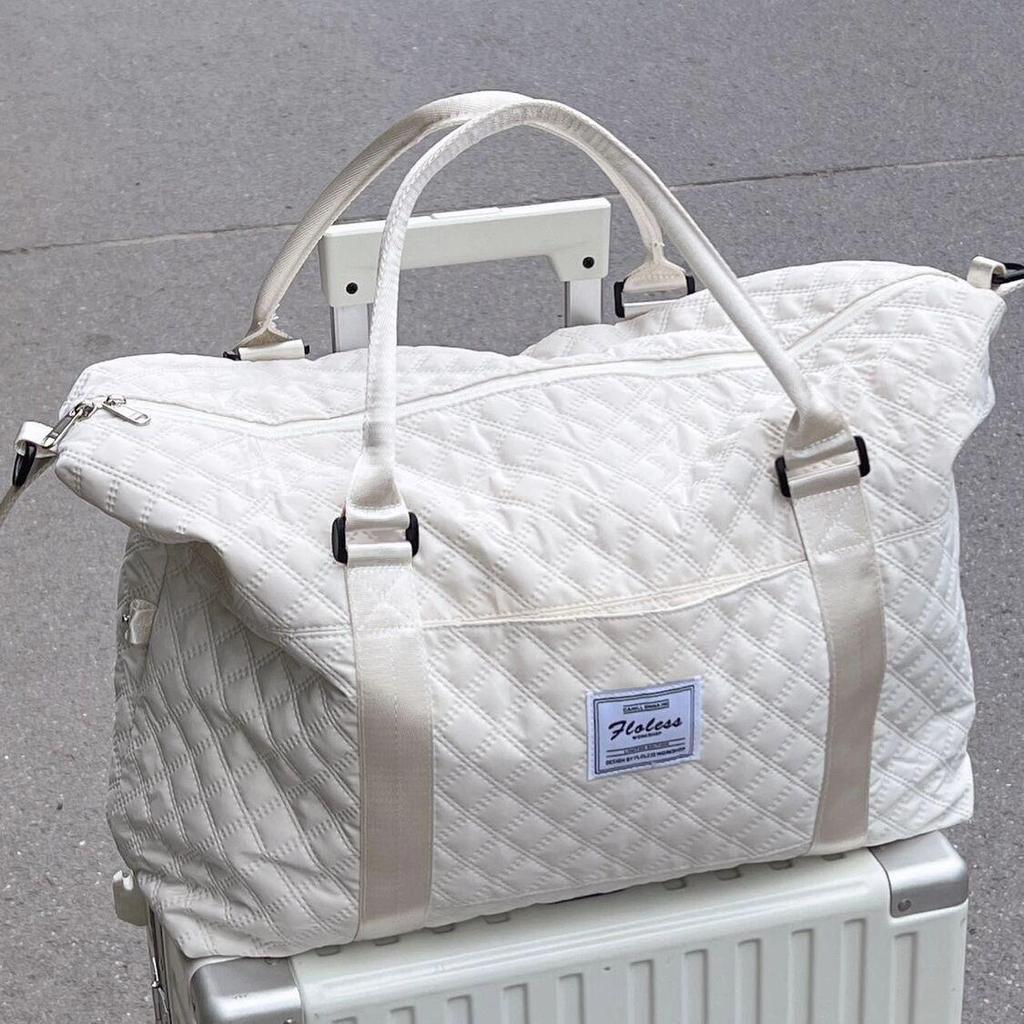 Large Capacity Lightweight Handheld Travel Bag for Fitness, Business, or Maternity, Fits On Trolley Case