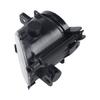 Front Bumper Replacement Black LH Front Fog Light Bumper Cover ABS PC Material Quick Installation Easy To Use Non-deformable