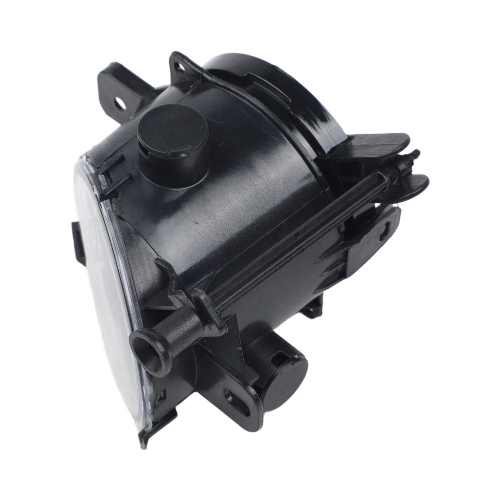 Front Bumper Replacement Black LH Front Fog Light Bumper Cover ABS PC Material Quick Installation Easy To Use Non-deformable
