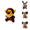 Macchine artigliate per bambole di animali del bosco all'ingrosso, Tigri e leoni di peluche da quattro pollici, Decorazioni e accessori portachiavi in peluche, Cotone PP, Personalizzabile)