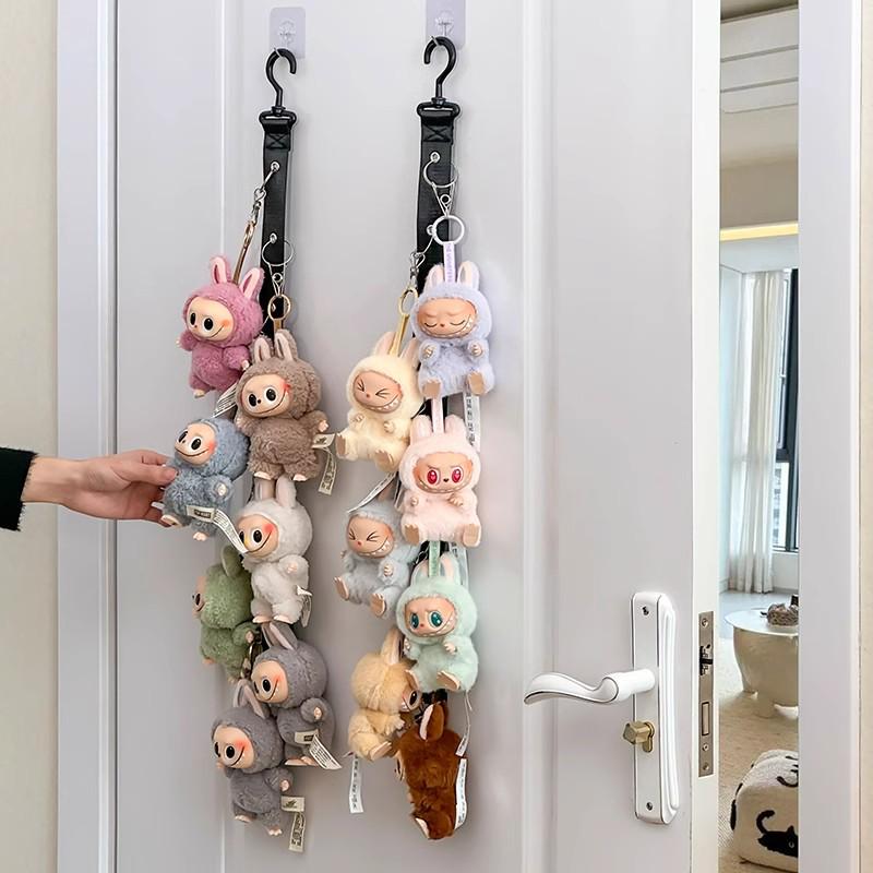 Labubu Silicone Doll Wall Mount for Displaying LinaBell Plush Pendant