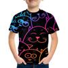 3d Print Retro Animal Top Tee Shirt Kids Boys Clothes Short Sleeve Casual Children's Clothing Fashion T Shirt For Boys