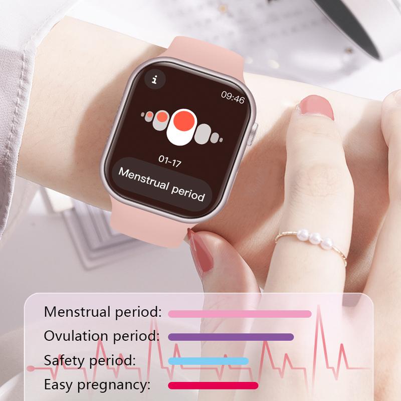 IWO Series 10 Smart Watch Wireless Charging Heart Rate Men Women Fitness Tracker Sport Smartwatch For IOS Android