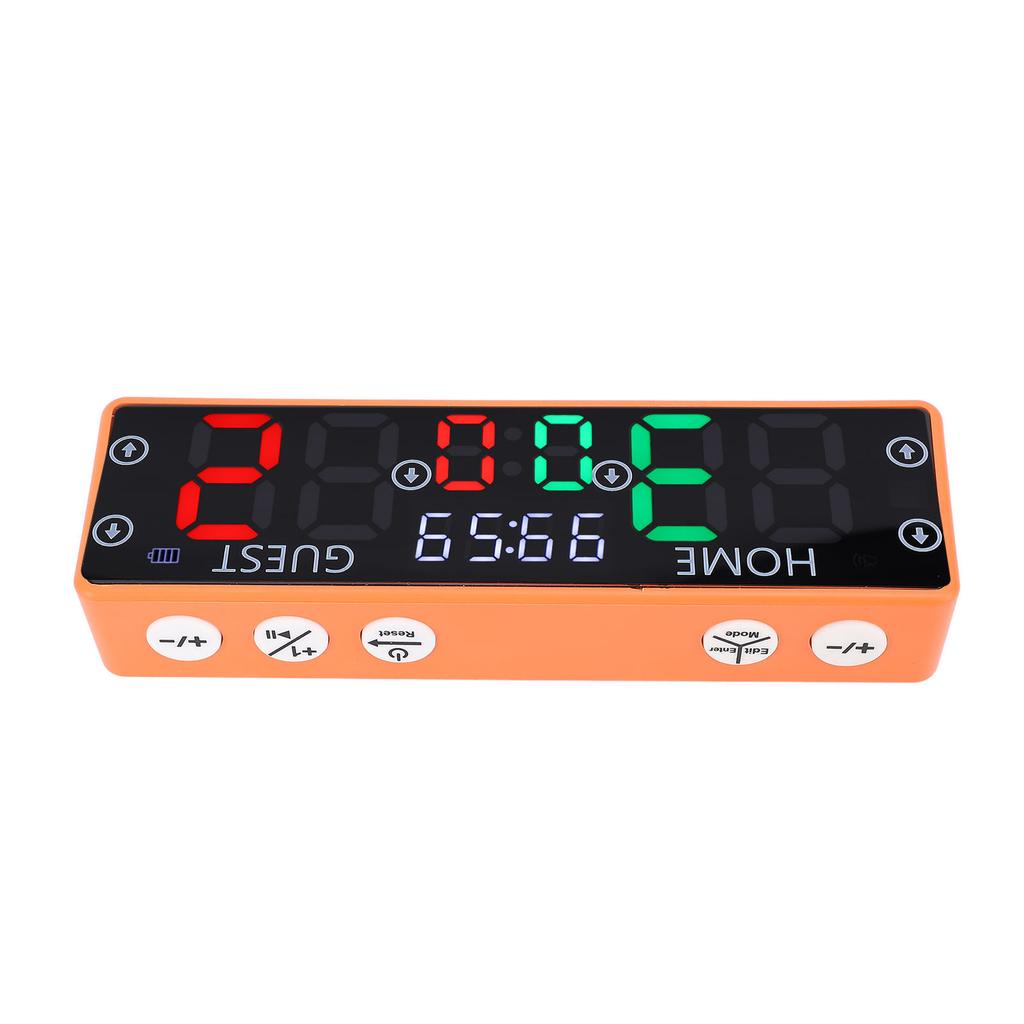 Elektronische Anzeigetafel 10 Ziffern Touchscreen Tisch-Punktezähler für Basketball Volleyball Schach