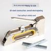 Manual Brad Nailer 1008F - U-Type Staple Gun for Canvas, Woodworking & Advertising