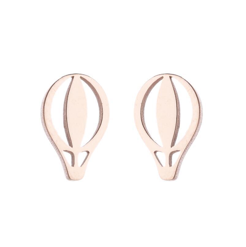 Korean Retro Gingerbread Mermaid & Human Face Asymmetrical Earrings