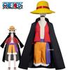 Series One Piece Wano Country Monkey D Luffy Cosplay Mens Set Including Hat