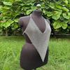 Fashionable Medieval Butted 9 Mm 16 Chainmail Top For Women Birthday Gift