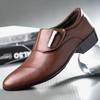 White Leather Dress Shoes Men's Spring Autumn Breathable 2025 New Formal Business Derby Shoes Man Casual English Shoes for Men