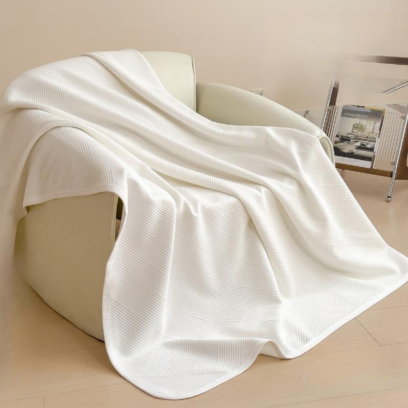 Summer Cotton Solid Color Three-layer Gauze Blanket Thin Air Conditioner Blanket Office Nap Towel Quilt Pure Cotton Sofa Blanket