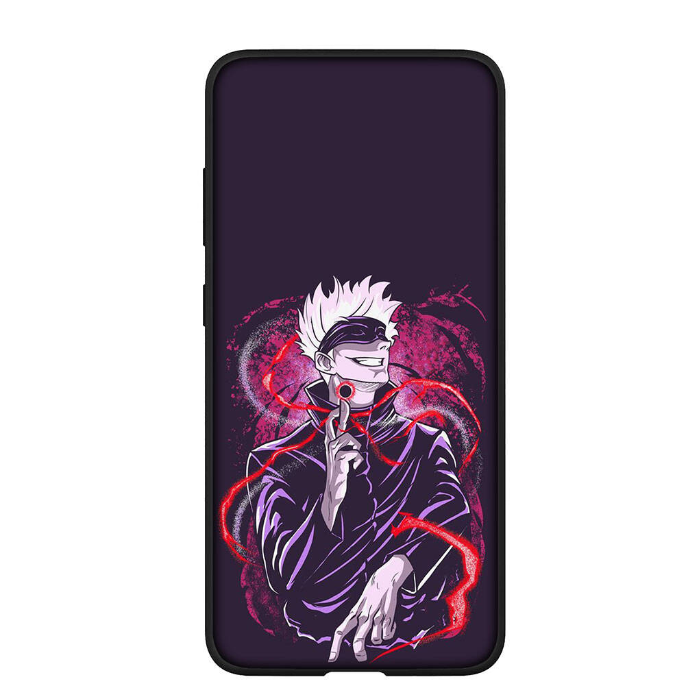 Phone Case for Samsung Galaxy S25 S23 S22 S24 Ultra FE A05 A06 A15 A16 A36 A37 A35 A54 A55 A56 A57 A25 A53 A17 Anime Gojo Satoru Jujutsu Kaisen Cover