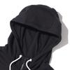 Men's Nike Large Logo Printing Loose Hooded Jacket Autumn Black DD6088-010