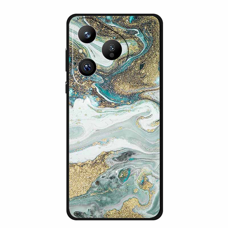 For Huawei Pura 80 5G Case Marble Granite Textured Soft Silicone TPU Phone Case For Pura80 5G Bumper Coque Mica Painted Cover