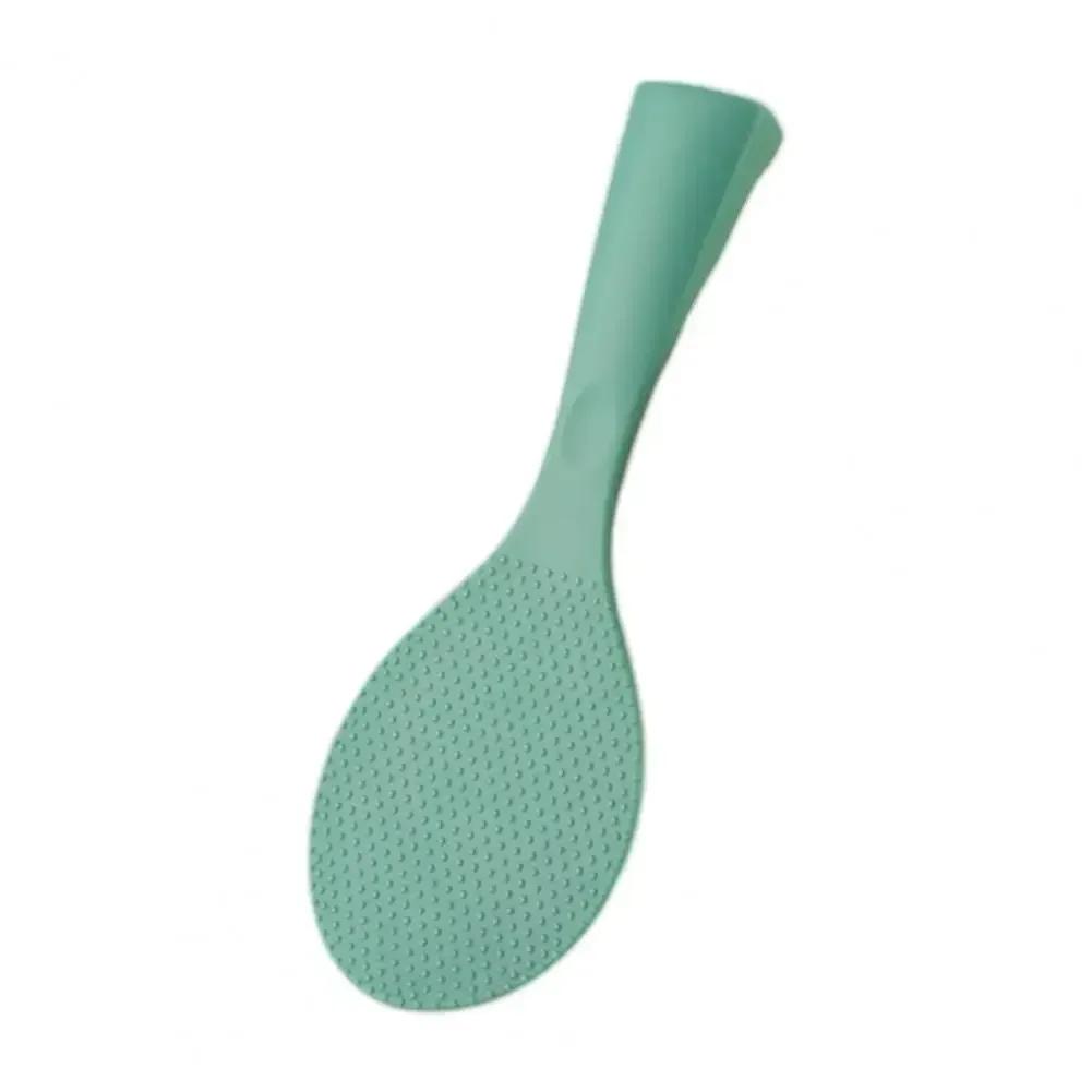 Rice Spoon Food Grade Heat-resistant Paddle Silicone Standing Type Rice Spatula Food Serving Rice Shovel Kitchen Gadget
