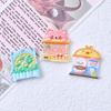 Cute Chicken Cartoon Resin Accessories: Phone Case, Hair Clip, Jewelry DIY Kit