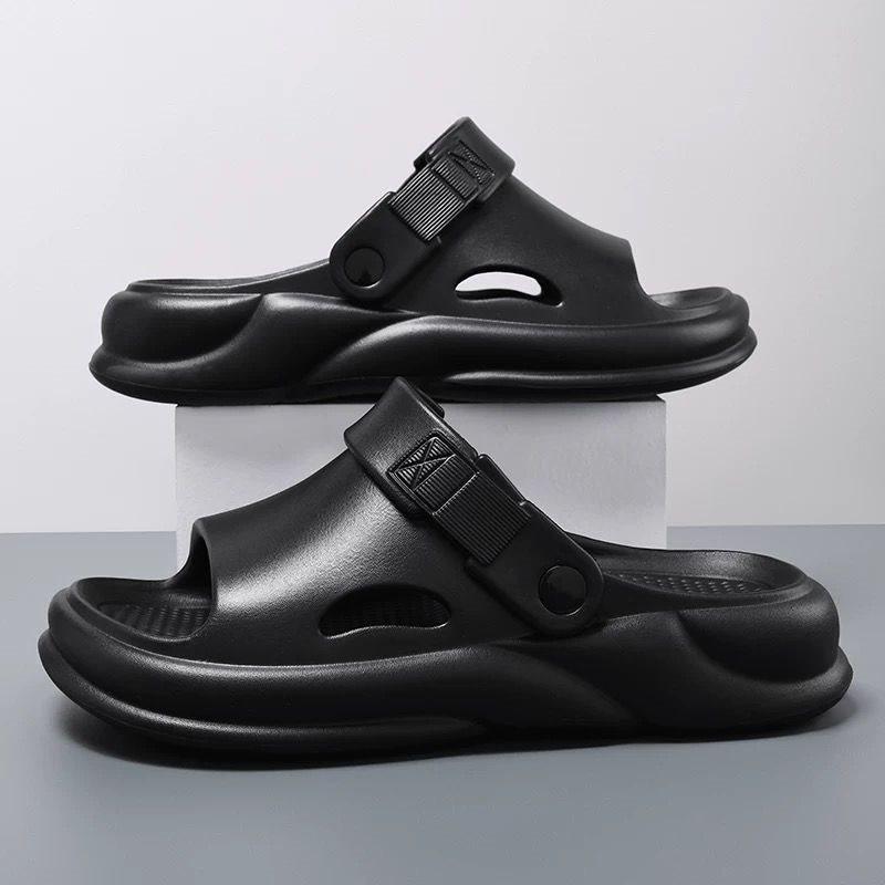 EVA slippers men's new summer wear non-slip and deodorant couples beach driving wear-resistant thick bottom