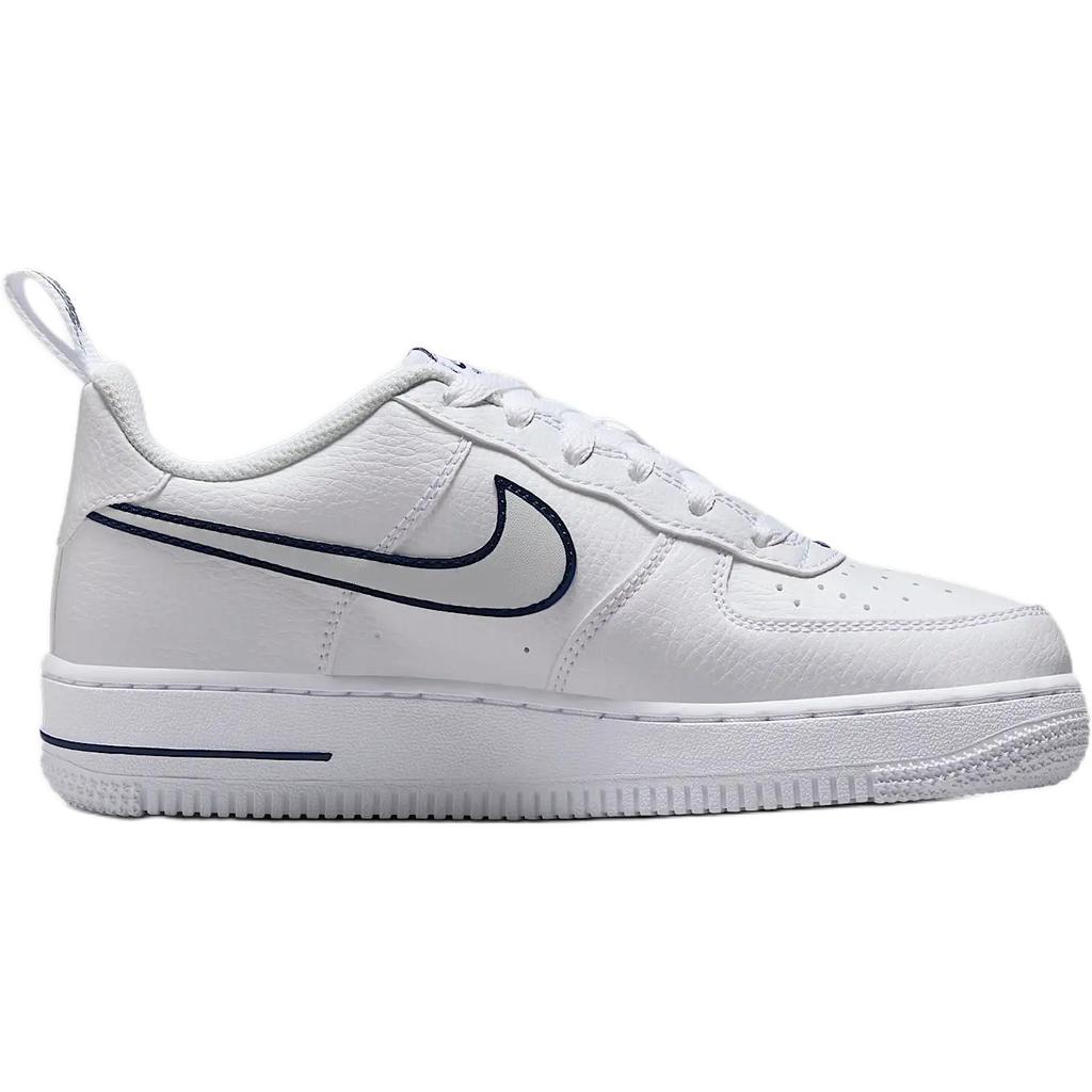 Nike Air Force 1 Lv8 Leather Versatile Comfortable Durable Low Top Casual Shoes Kids sneaker White IB2883-100