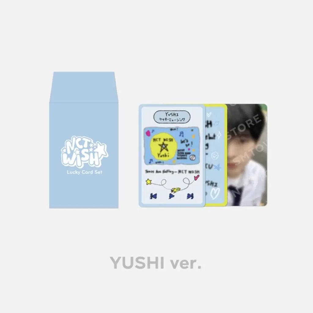 Unopened Yushi Nct Wish 1st Anniversary Lucky Kard Set One Year Photocard