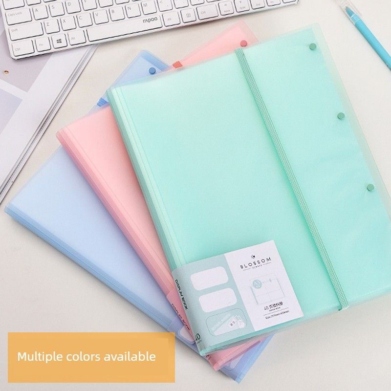 Handy Gadget Plastic Folder Insert Bags Junior High School Test Paper