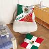 Flag Of Mexico Pillow Case Bedroom Sofa Living Room Backrest Decoration Square Cushion Nap Time