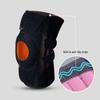 Enhanced Shock-Absorbing Knee Pad with Compression Straps